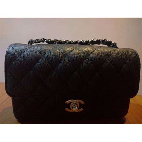 chanel 18c mini|Chanel mini flap bag review.